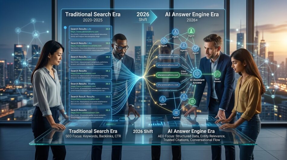 AEO vs SEO 2026: Why Answer Engine Optimization is the New Battleground for Digital Dominance
